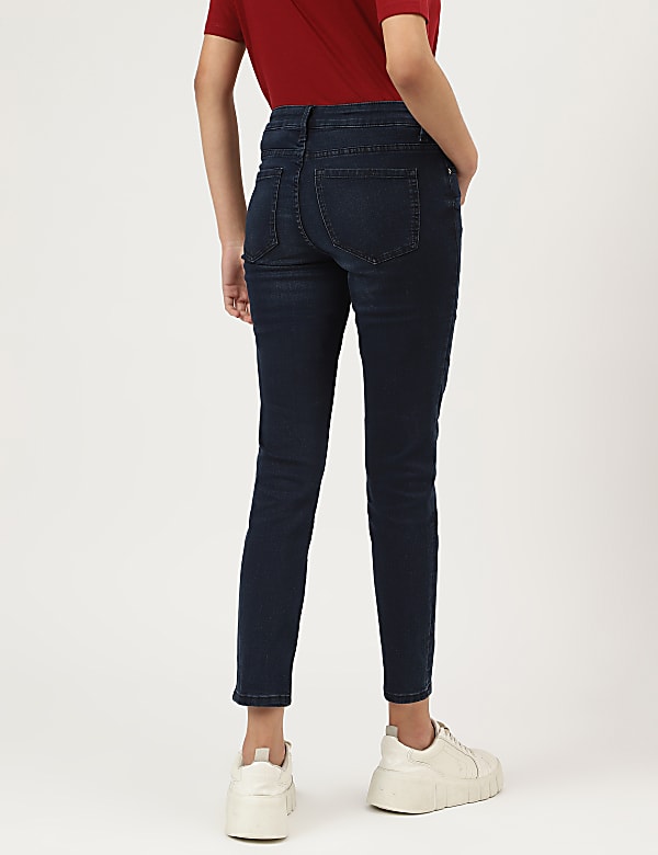 Skinny Mid Waist Jeans