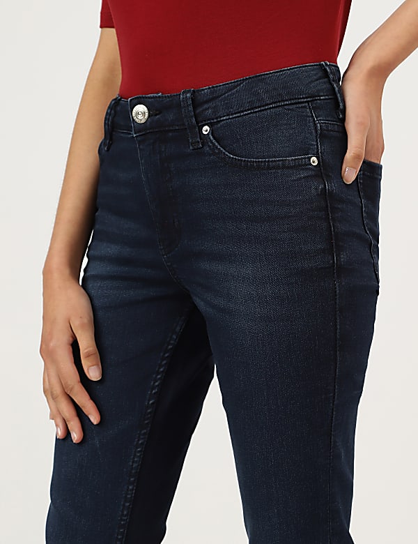 Skinny Mid Waist Jeans