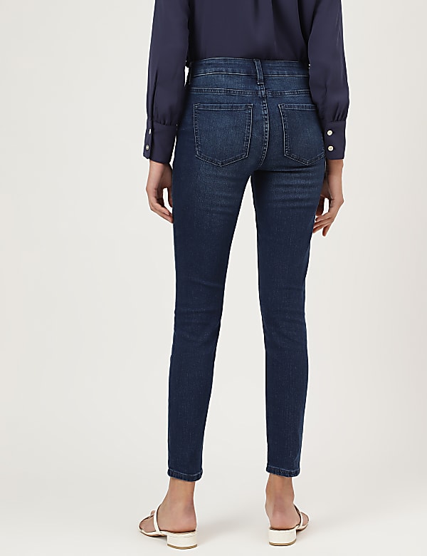 Skinny Mid Waist Jeans