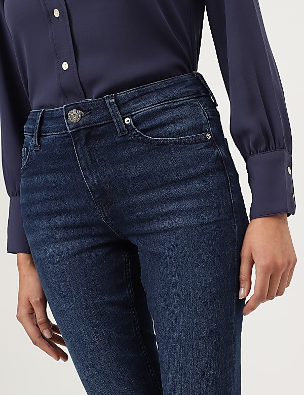 Skinny Mid Waist Jeans