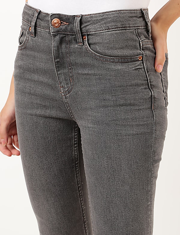 Slim Fit Cotton Blend Jeans
