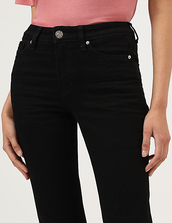 Bootcut Cotton Blend Jeans