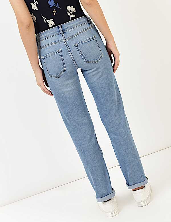 Straight Denim With Stretch