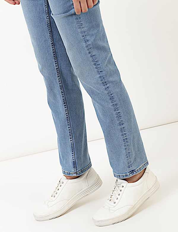Straight Denim With Stretch