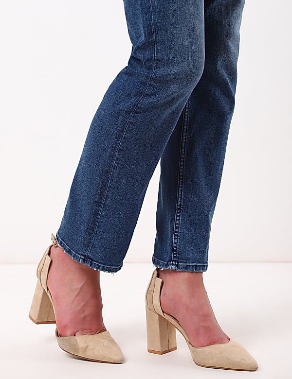 Straight Denim With Stretch