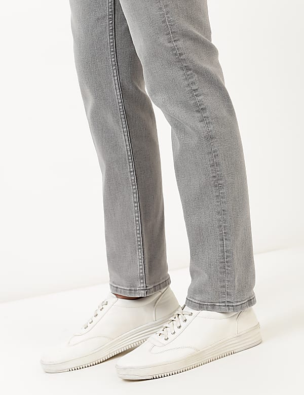 Straight Denim With Stretch