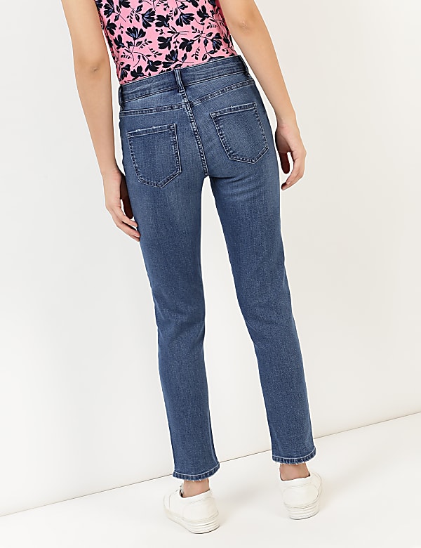 Solid Denim With Stretch