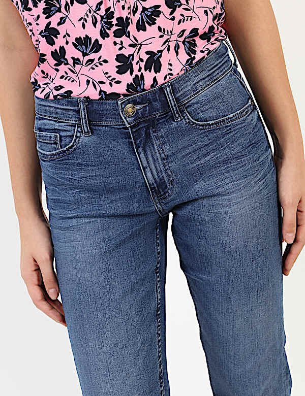 Solid Denim With Stretch
