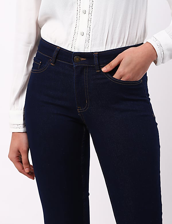 Solid Denim With Stretch