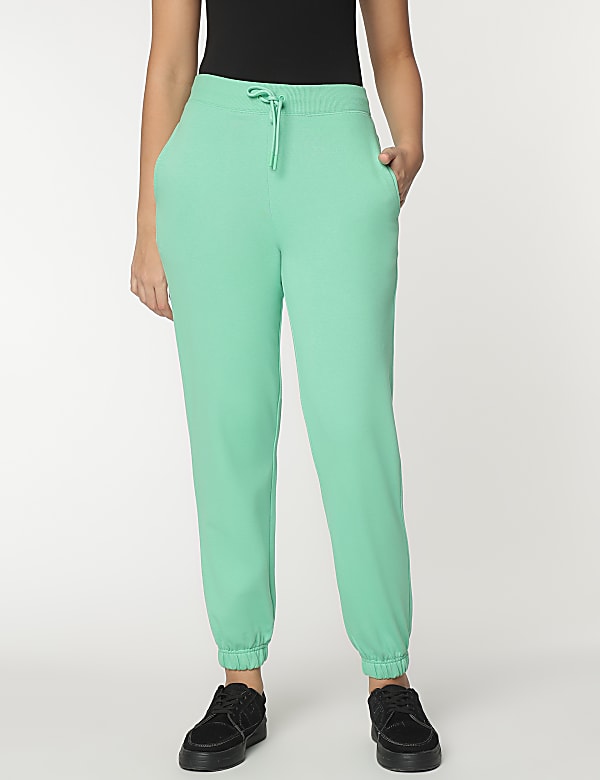 Cotton Rich Relaxed Fit Joggers