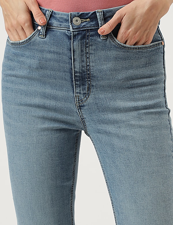 Cigarette Fit Casual Jeans