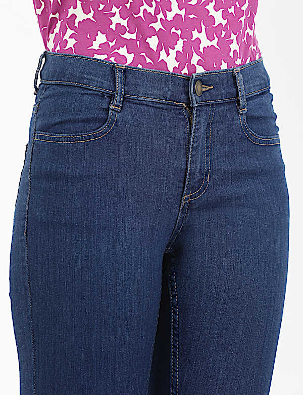 Mid Rise Skinny Leg Jeans