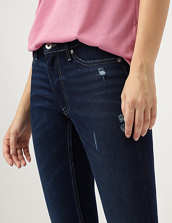 Skinny Mid Waist Jeans