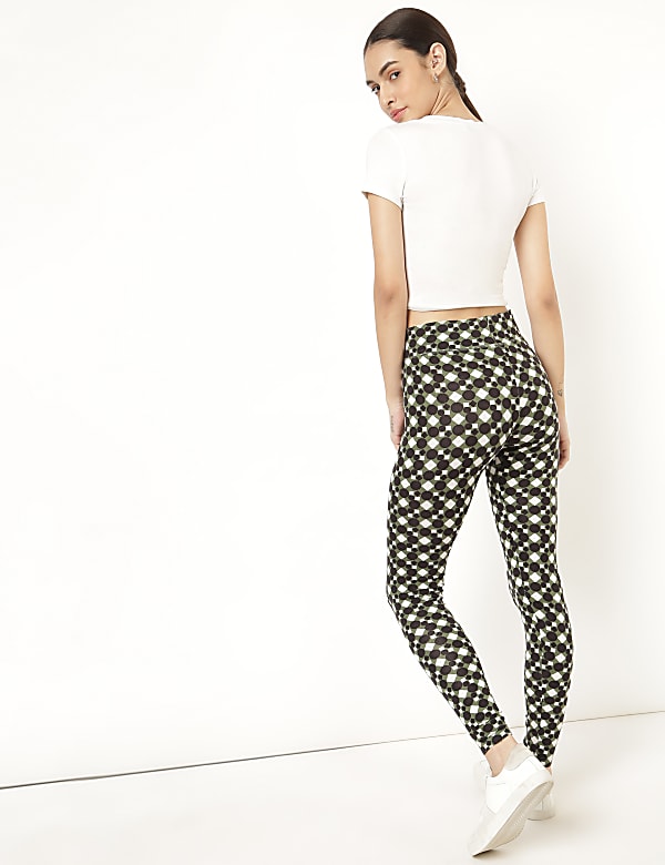 Viscose Mix Printed Regular Fit Legging