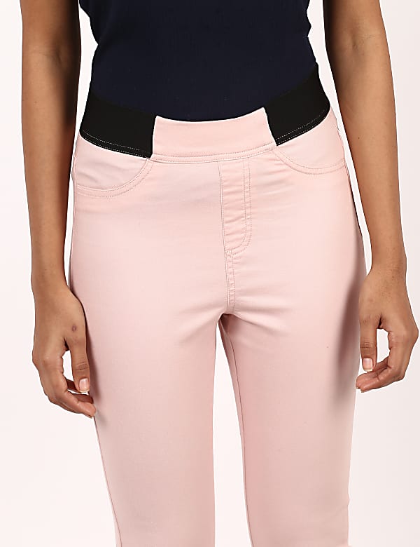 Solid Regular Fit Jeggings