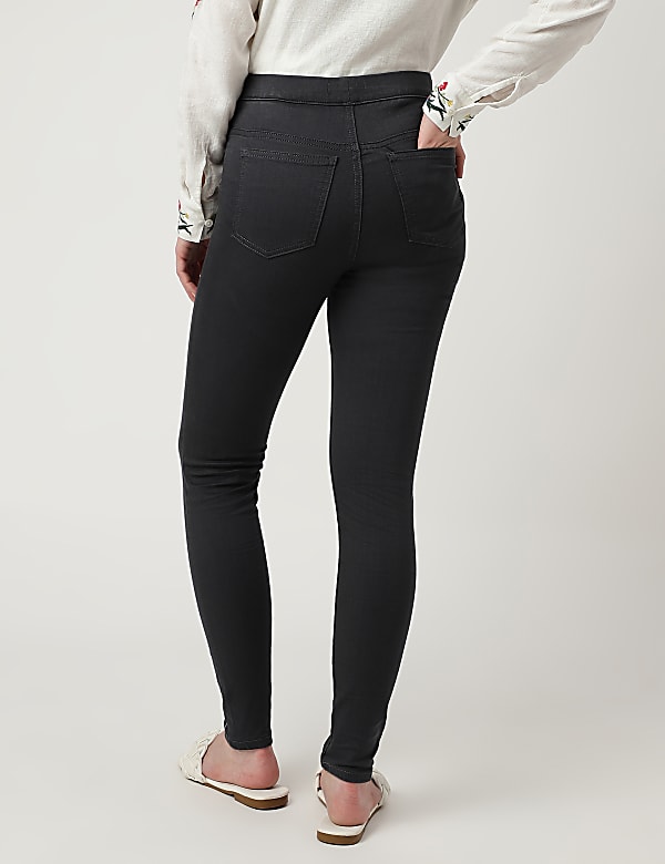 Cotton Mix Plain Regular Fit Jeggings