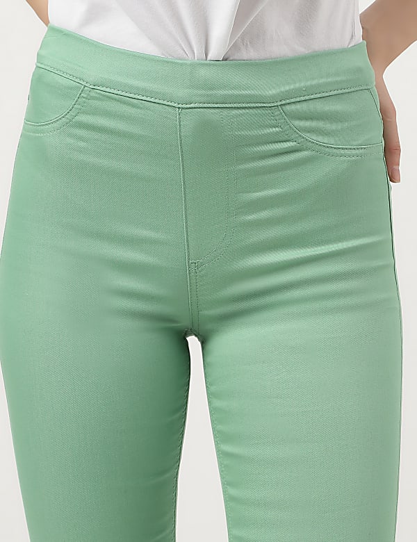 Cotton jeggings uk top