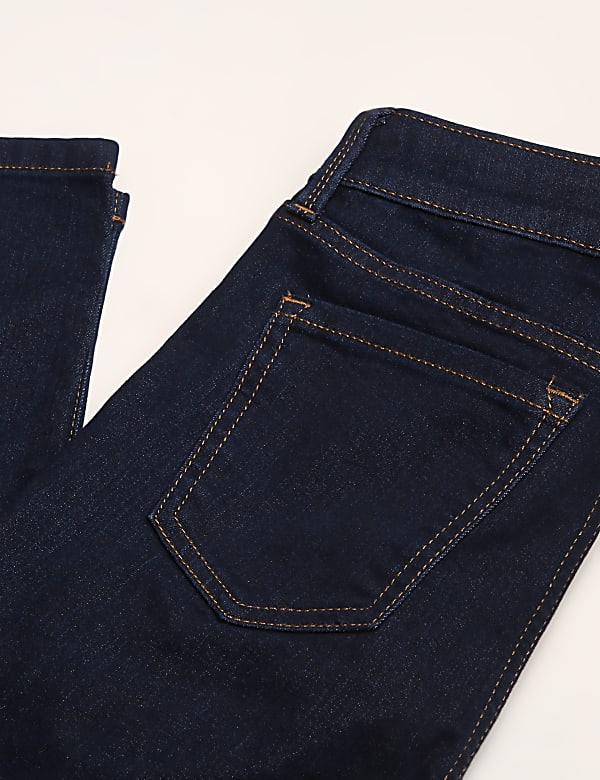 Cotton Mix Plain Skinny Fit Jeans