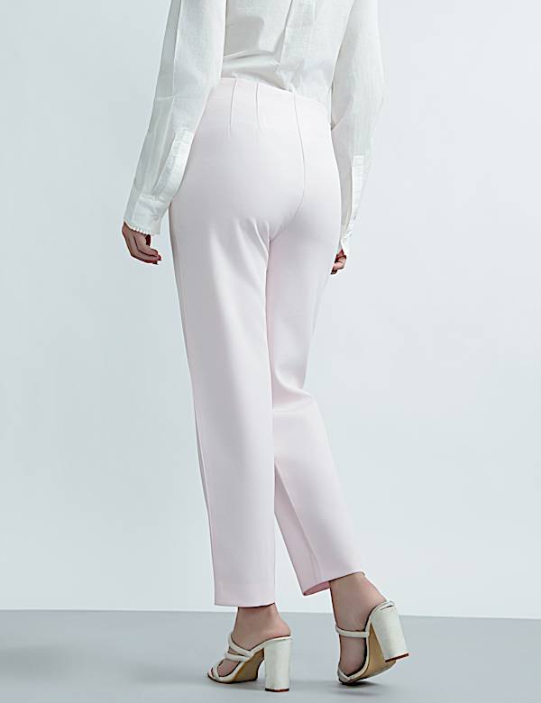 Plain Regular Fit Trousers