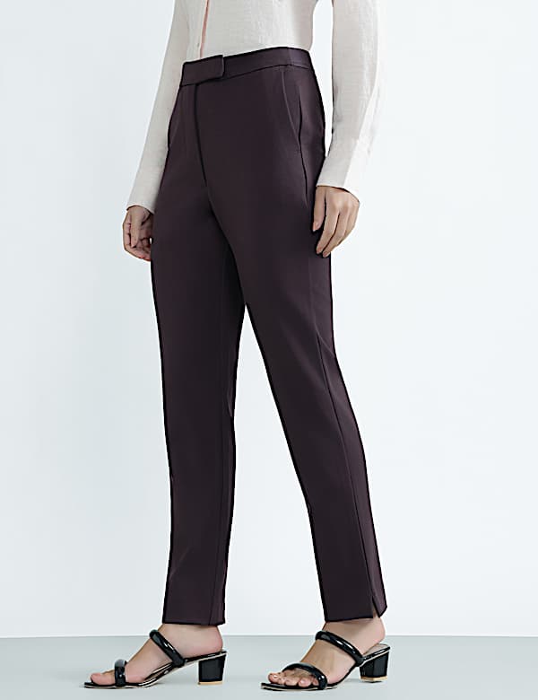 Striped Slim Fit Trousers