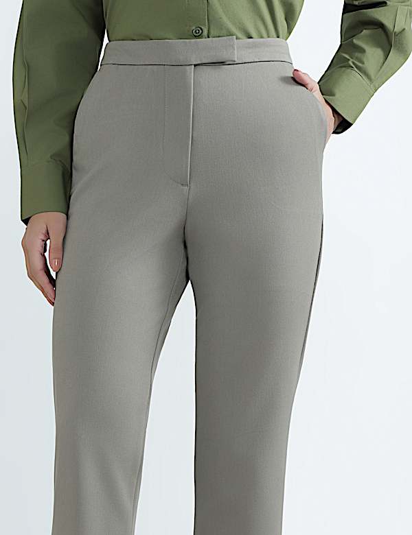 Striped Slim Fit Trousers