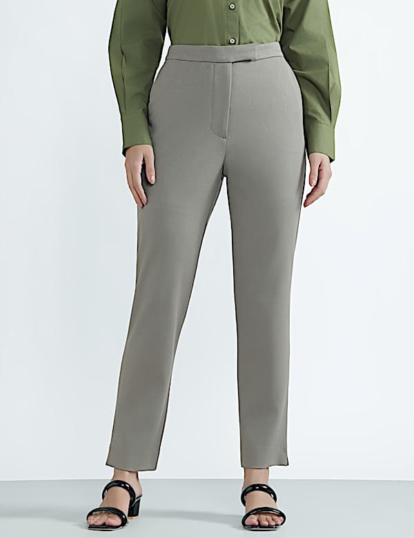 Striped Slim Fit Trousers