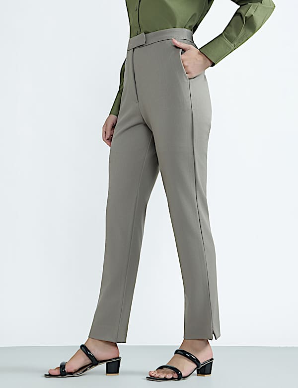 Striped Slim Fit Trousers