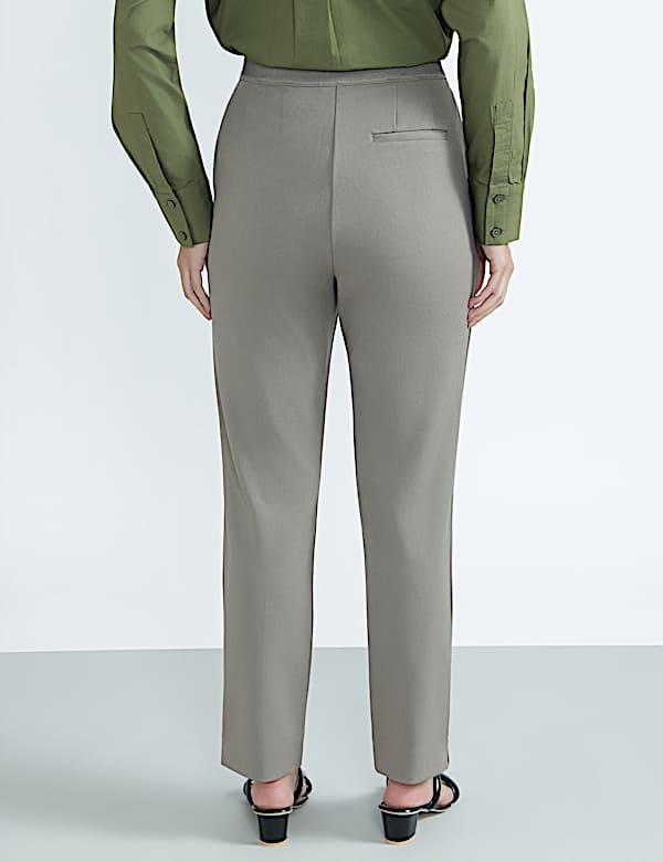 Striped Slim Fit Trousers