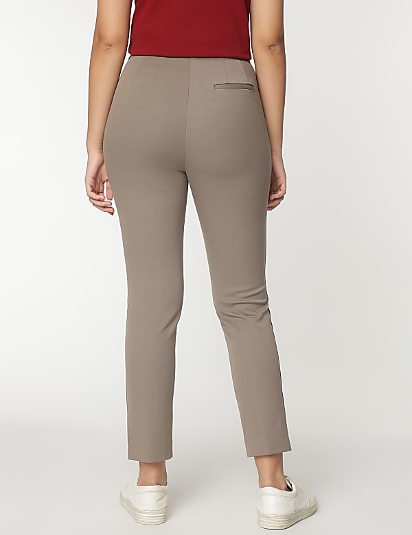 Striped Slim Fit Trousers