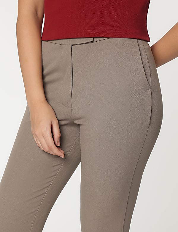 Striped Slim Fit Trousers