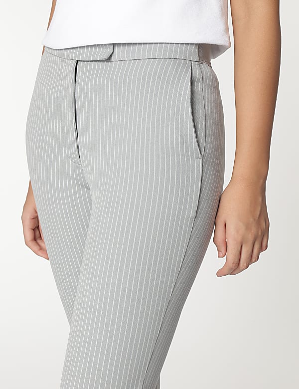 Striped Slim Fit Trousers