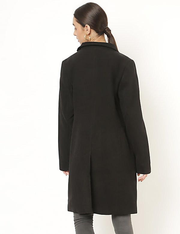 Funnel Neck Coat