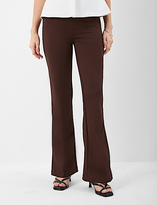Jersey Flared Trousers