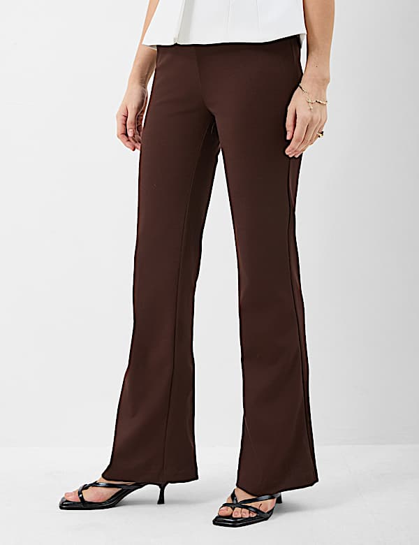 Jersey Flared Trousers