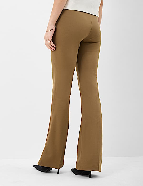 Jersey Flared Trousers