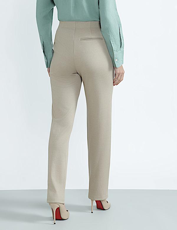 Plain Regular Fit Trousers