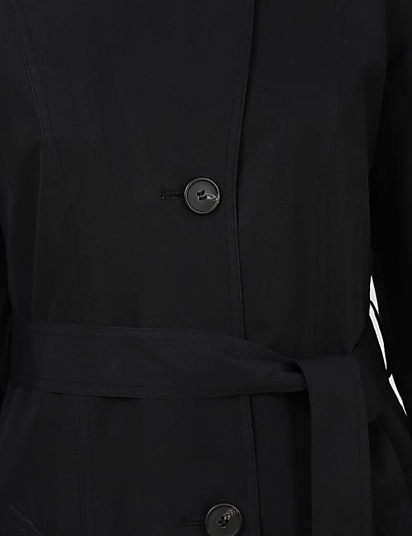 Basic Belted Mac Jacket