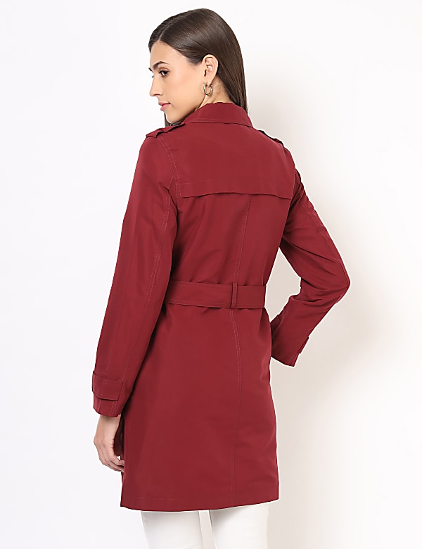 Basic Belted Mac Jacket