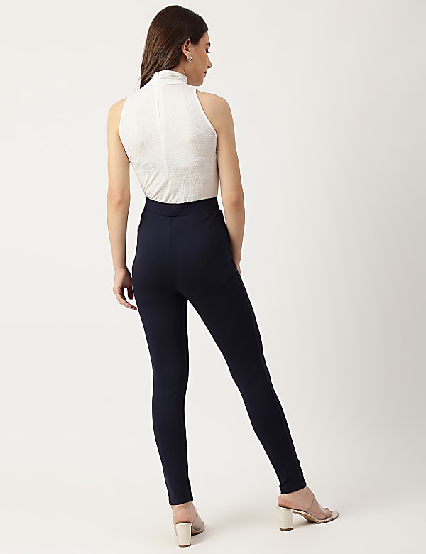 Viscose Mix Skinny Treggings