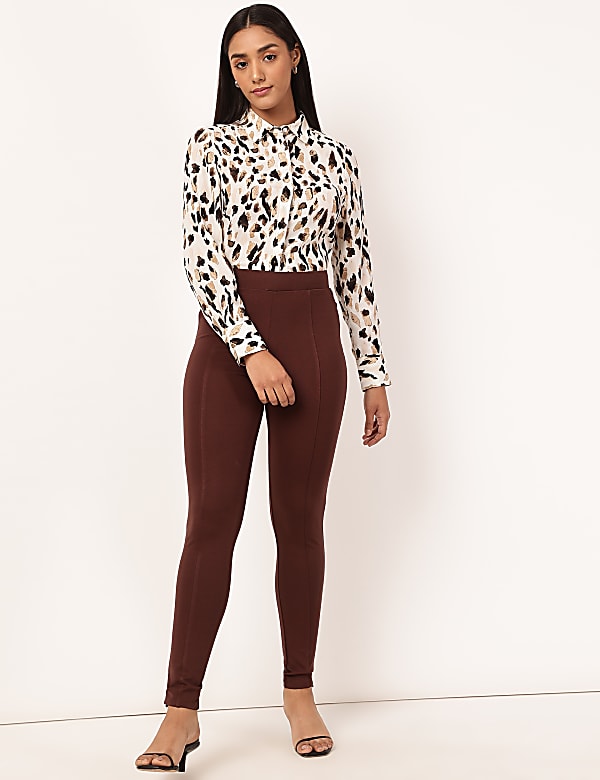 Viscose Mix Skinny Treggings