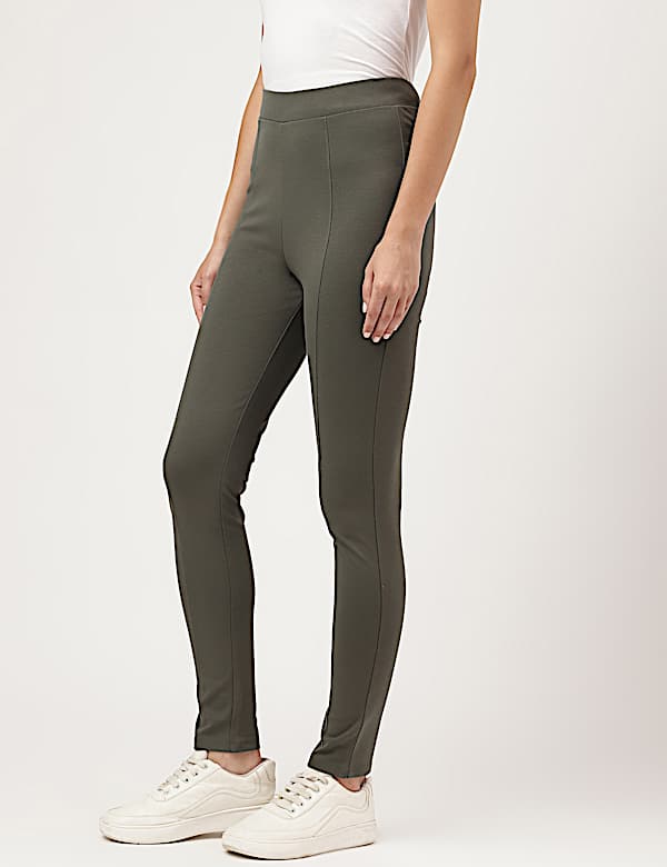 Viscose Mix Skinny Treggings