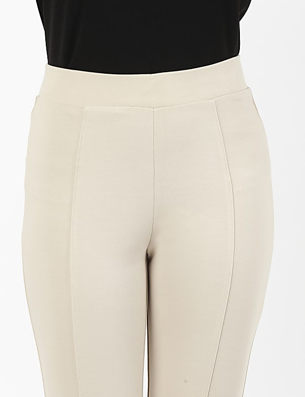 Viscose Mix Plain Skinny Treggings
