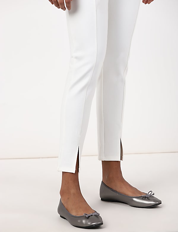 Viscose Mix Plain Treggings