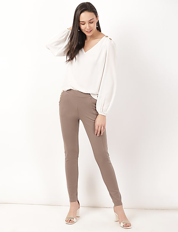 Skinny High Waist Treggings