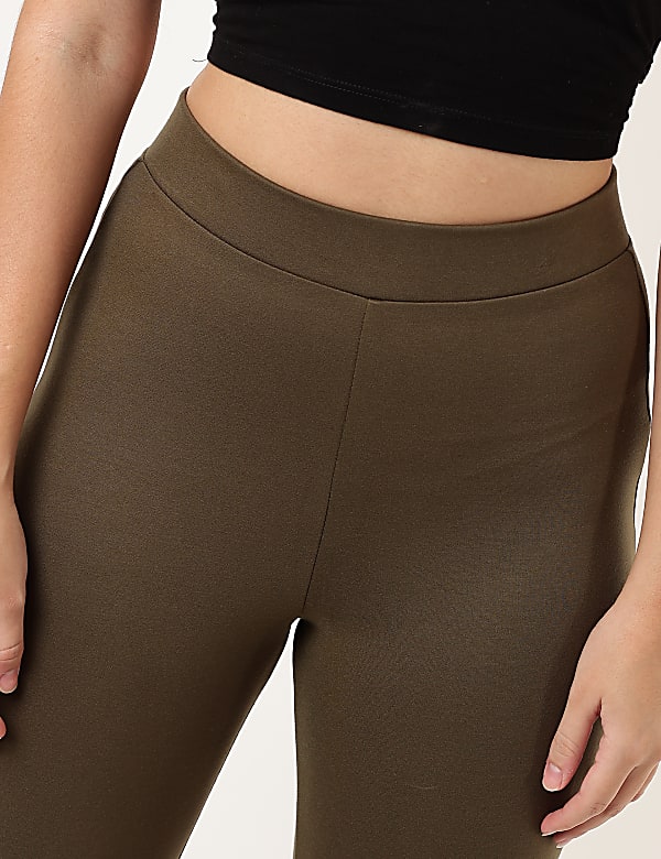 Viscose Plain Skinny Fit Treggings