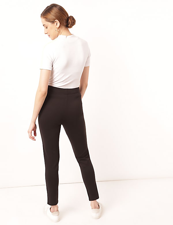 Viscose Mix Plain Regular Fit Tregging