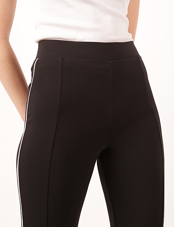 Viscose Mix Plain Regular Fit Tregging