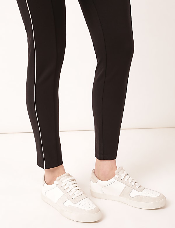 Viscose Mix Plain Regular Fit Tregging