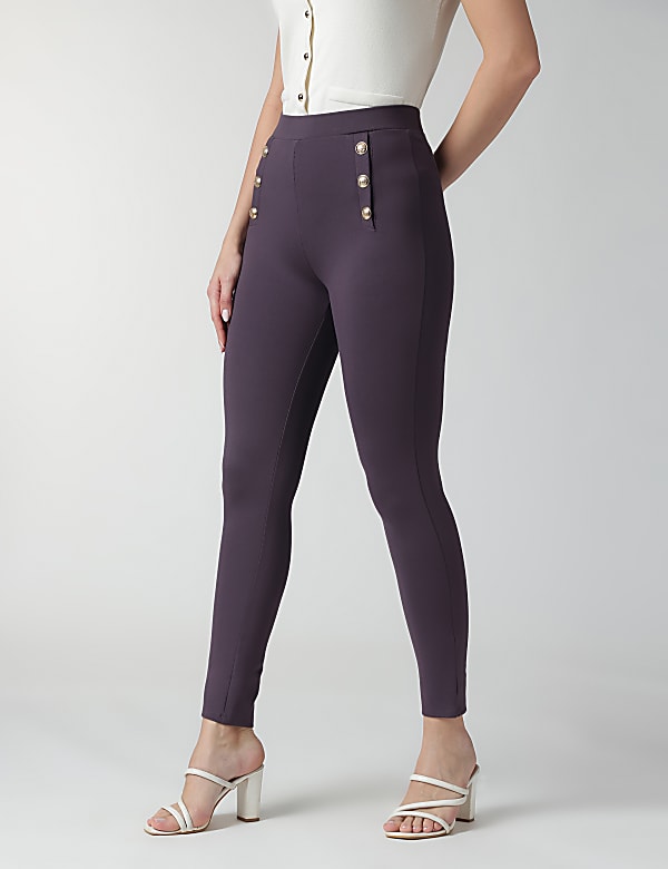 Viscose Mix Skinny Fit Treggings