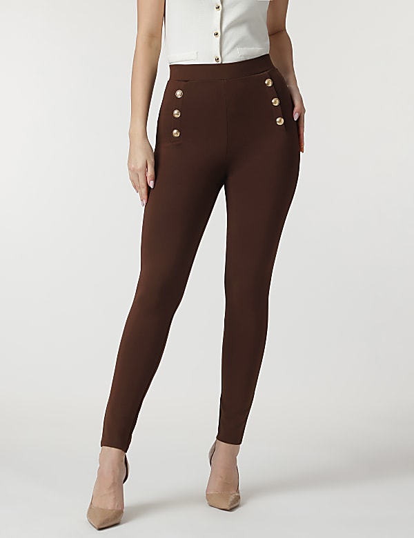 Viscose Mix Skinny Fit Treggings